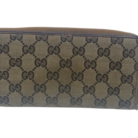 Gucci GG Monogram Zip Wallet - Picture 2 of 9